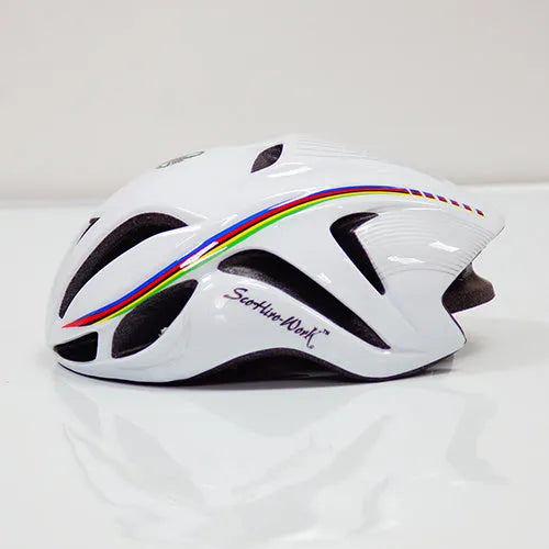 Cycling helmet with PC shell and EPS inner section, free size L, shown in black and silver colourway for bicycle and balance bike riding