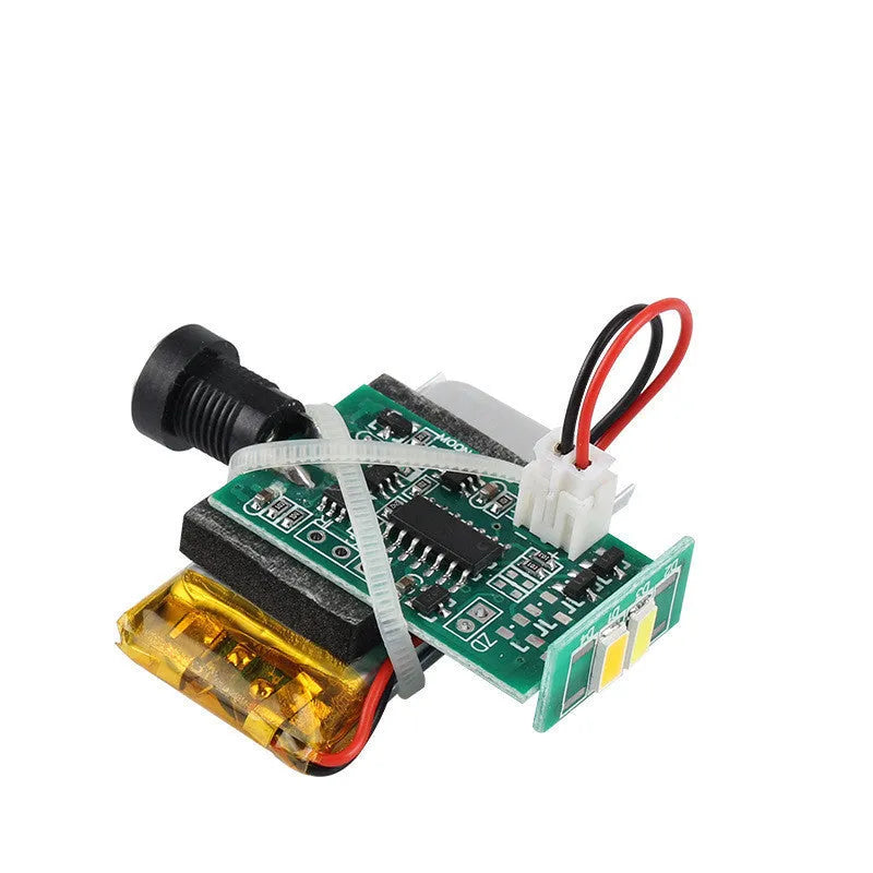 White 3D printer accessory moonlight board with two-colour touch dimming night light