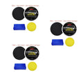 Car diamond crystal solid wax 200ml black container with sponge and cloth on car bonnet