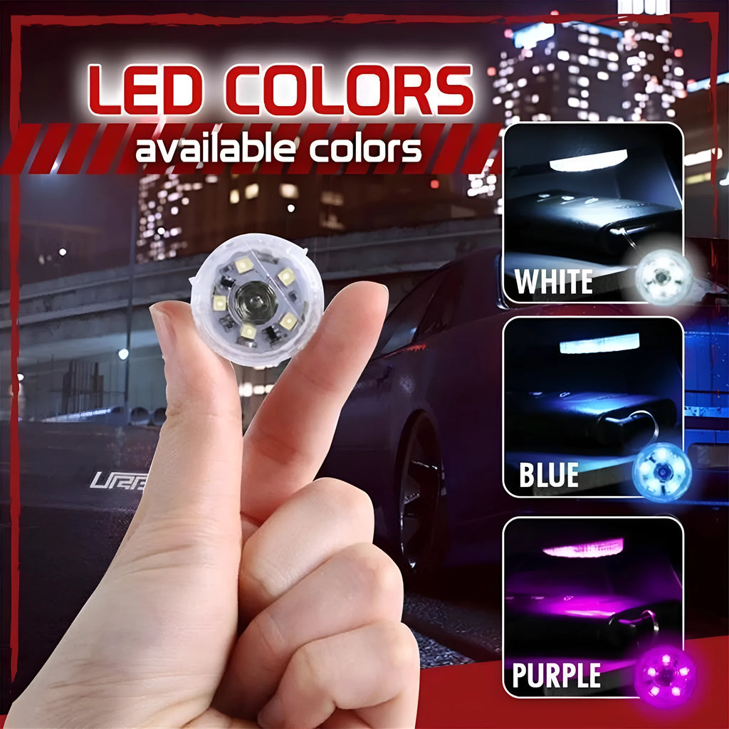 Car interior touch atmosphere light with PCB, available in white, ice blue, purple, universal fit for GM models