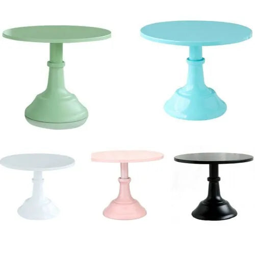 Three-tiered 25cm dessert tray in graduated heights for cake and fruit display