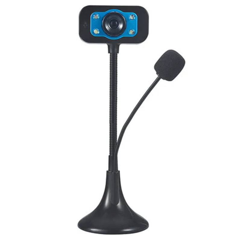 A8 HD digital USB camera with night vision and microphone, front view