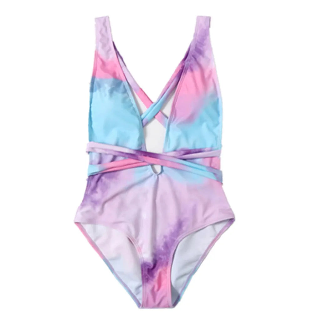 New style one-piece plain multicolor swimsuit for women in white pink purple green, sizes S M L XL