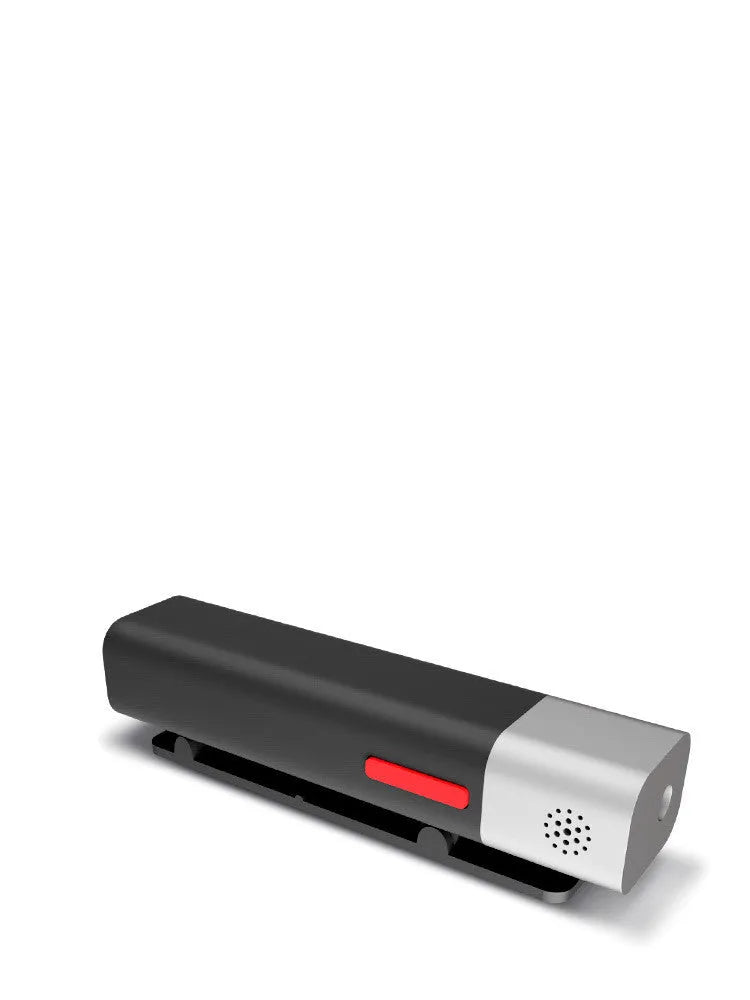 SmartMike+ wireless Bluetooth lavalier microphone for mobile phone Vlog recording, available in Black or White