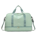 Large capacity waterproof Oxford cloth travel bag with dry wet separation for short trips