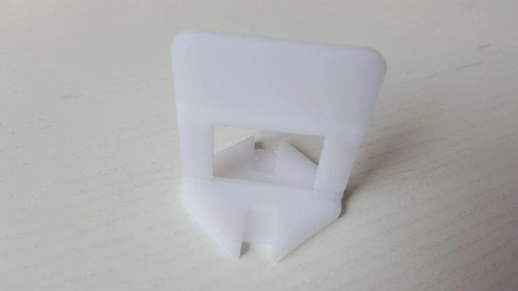 Plastic tile leveling system clips and wedges in 1mm to 3mm sizes, 100pcs packs for wall and floor tiles