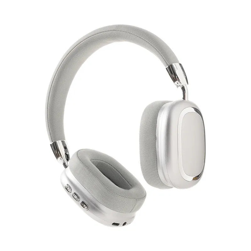 Bluetooth wireless over-ear headset with subwoofer 40mm speaker Type-C charging
