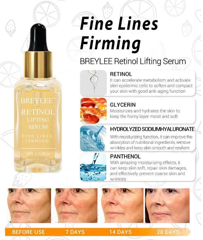 Facial Face Skin Care Hyaluronic Acid Serum 15ml moisturizing essence for dry dull skin anti-aging