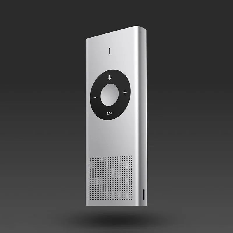 Xiaomi AI Translator portable voice translation device in Deep grey, supporting 14 languages