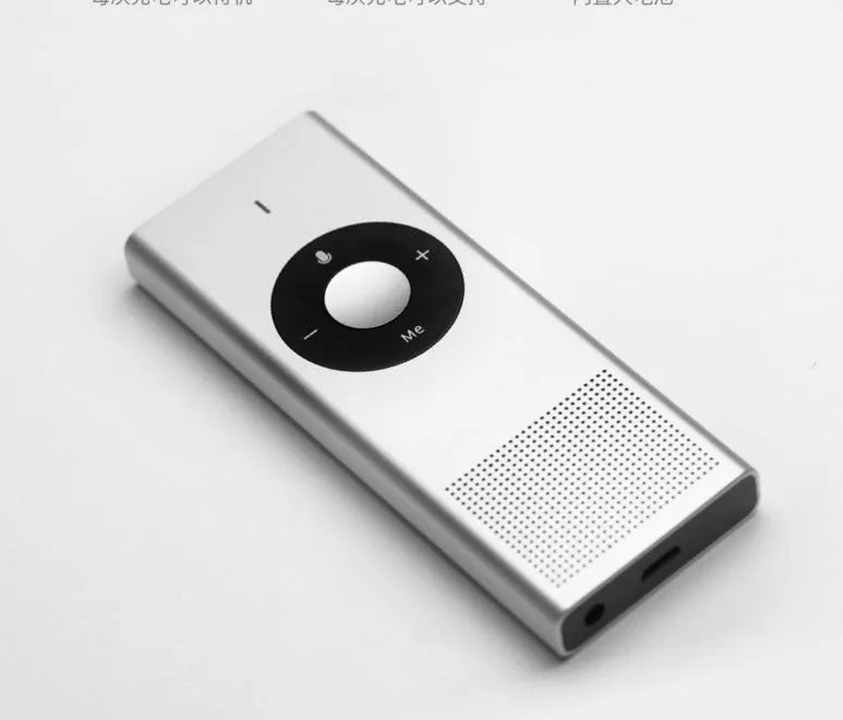 Xiaomi AI Translator portable voice translation device in Deep grey, supporting 14 languages