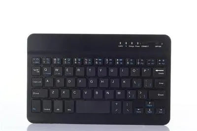 Universal Bluetooth keyboard holster in aluminium alloy, flip sleeve, 20 x 12.5 x 0.5cm, black and white options