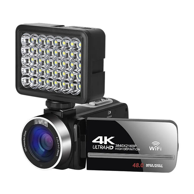 Z124K Black Standard WIFI digital HD night vision camera with 3-inch screen and 37mm lens mount