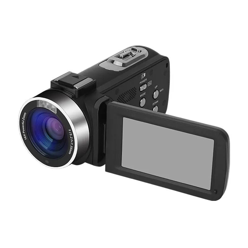 Z124K Black Standard WIFI digital HD night vision camera with 3-inch screen and 37mm lens mount