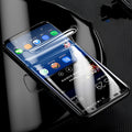 Purple light curved hydraulic film screen protector for Samsung Galaxy phones.