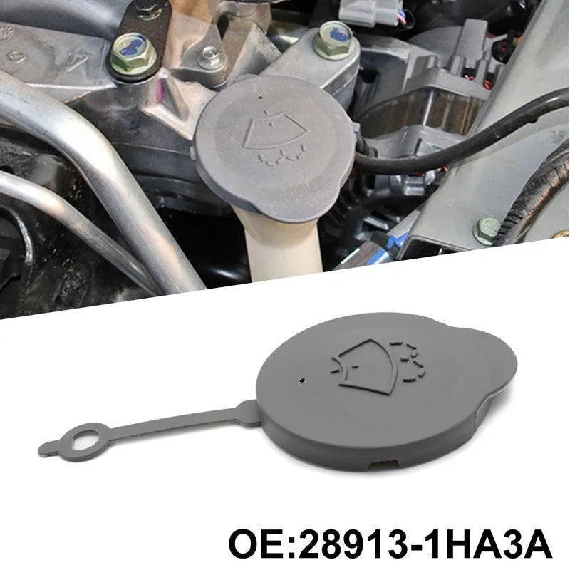 Grey glass kettle engine cover for Nissan Teana and related car models