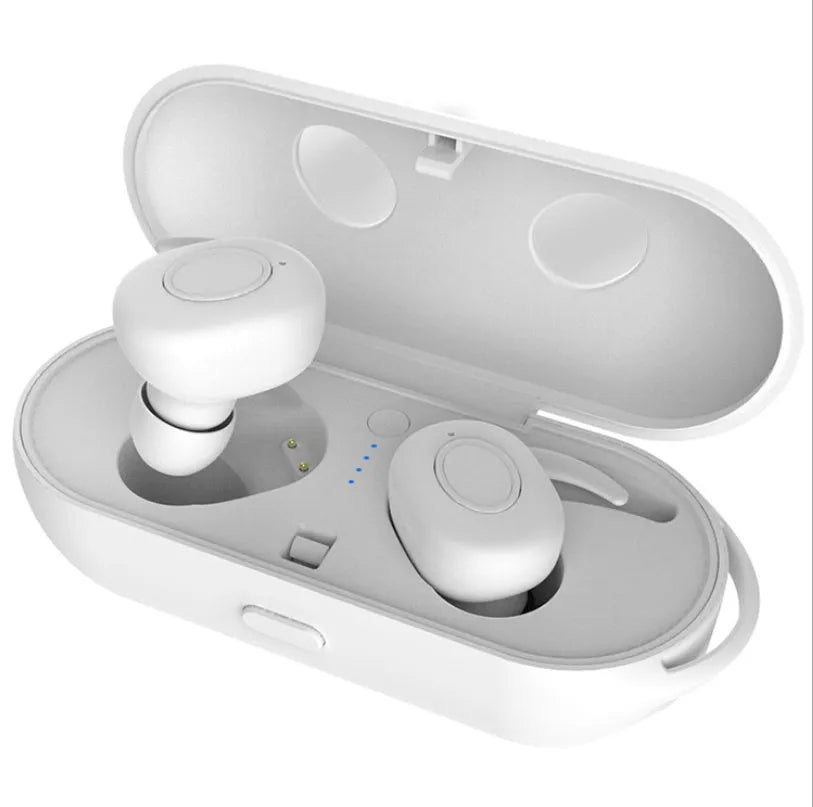CSR Air-tws black wireless in-ear Bluetooth sports headphones with charging case