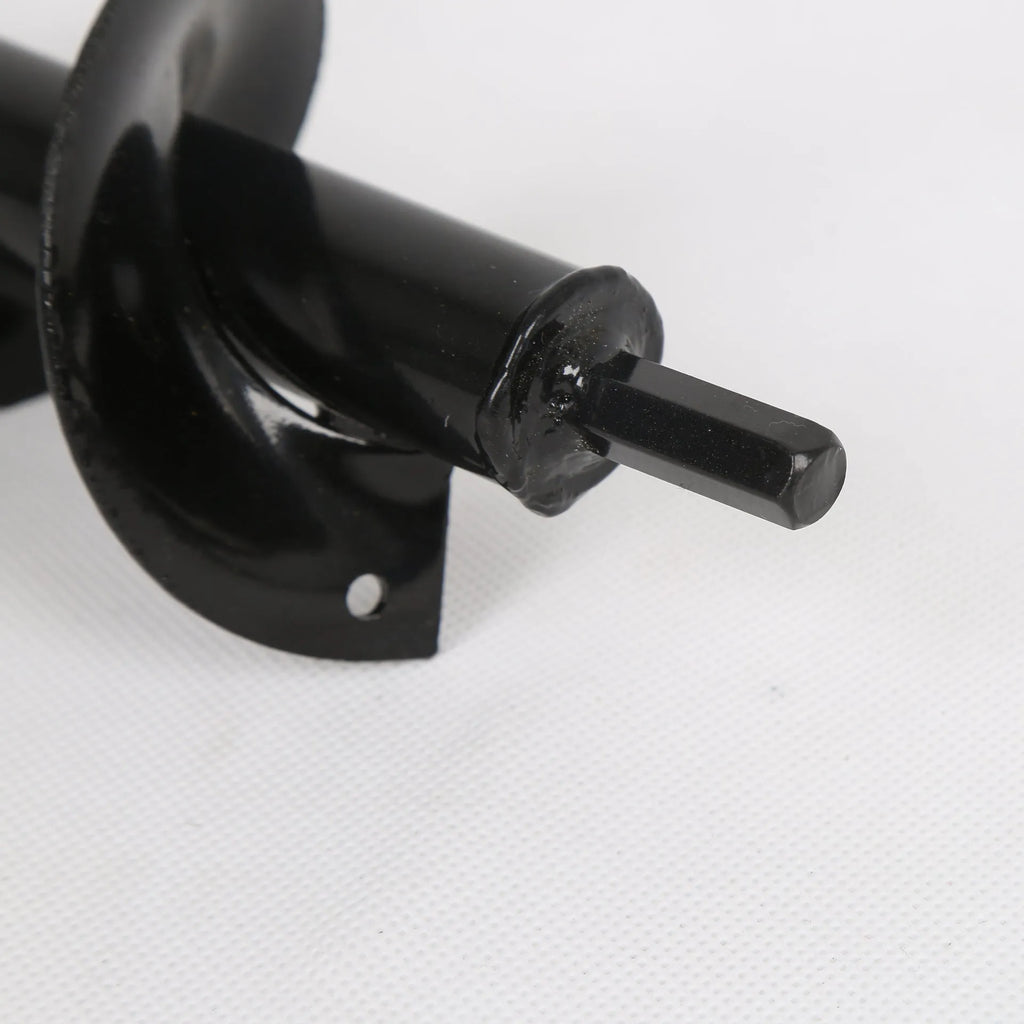 High speed steel spiral loosening drill bit with round handle, 300mm length, for planting