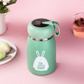 350ml intelligent thermos bottle with temperature display, 304 stainless steel, leak proof sealing, sliding cover, insulated handle