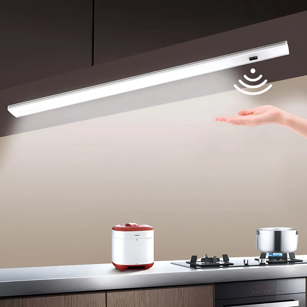 Aluminium profile LED strip bar light for cabinets in 30cm, 40cm, and 50cm sizes.