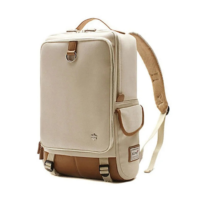 Modern men's Oxford cloth backpack in multiple colours with dimensions 30x16x46cm