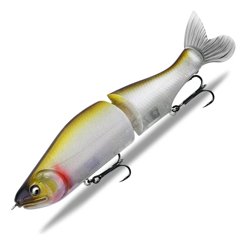 185mm plastic swimming fishing lure for bass fishing in multiple colour variations