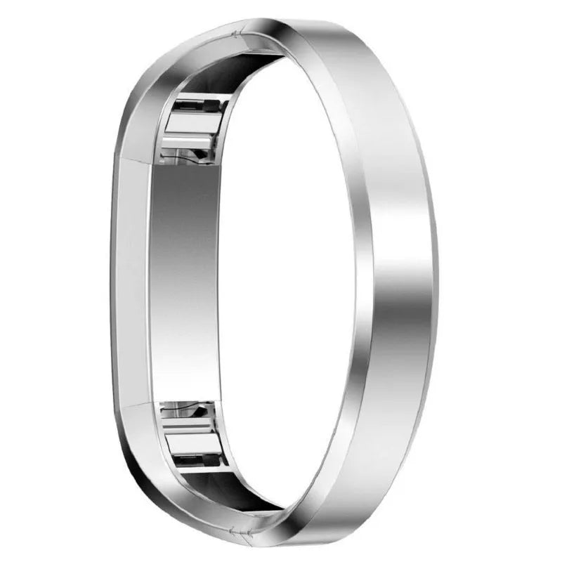 Stainless steel replacement strap with deployment buckle for Fitbit Alta tracker