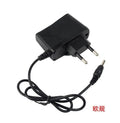 Black 18650 lithium battery charger with DC3.5mm plug for strong light flashlight direct charging