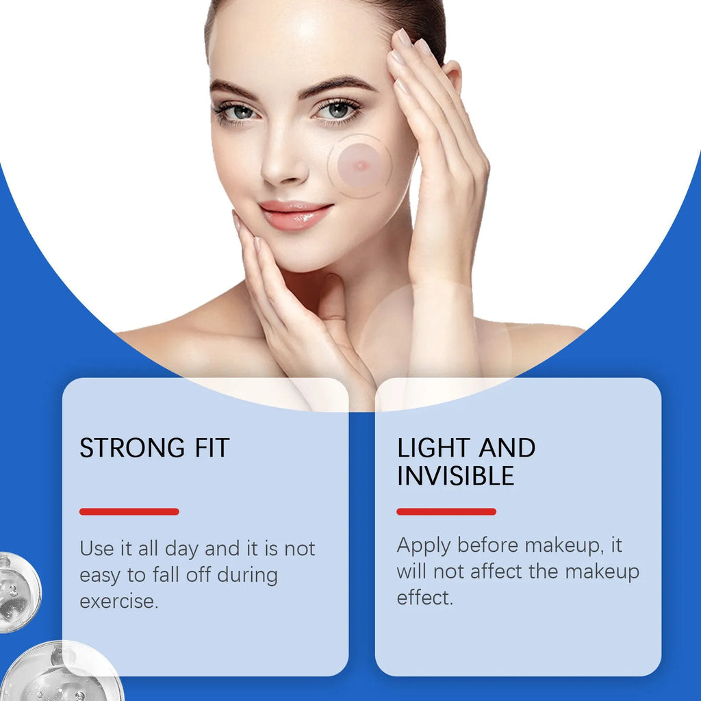 Acne patches with tea tree oil and vitamin E in 216-piece pack
