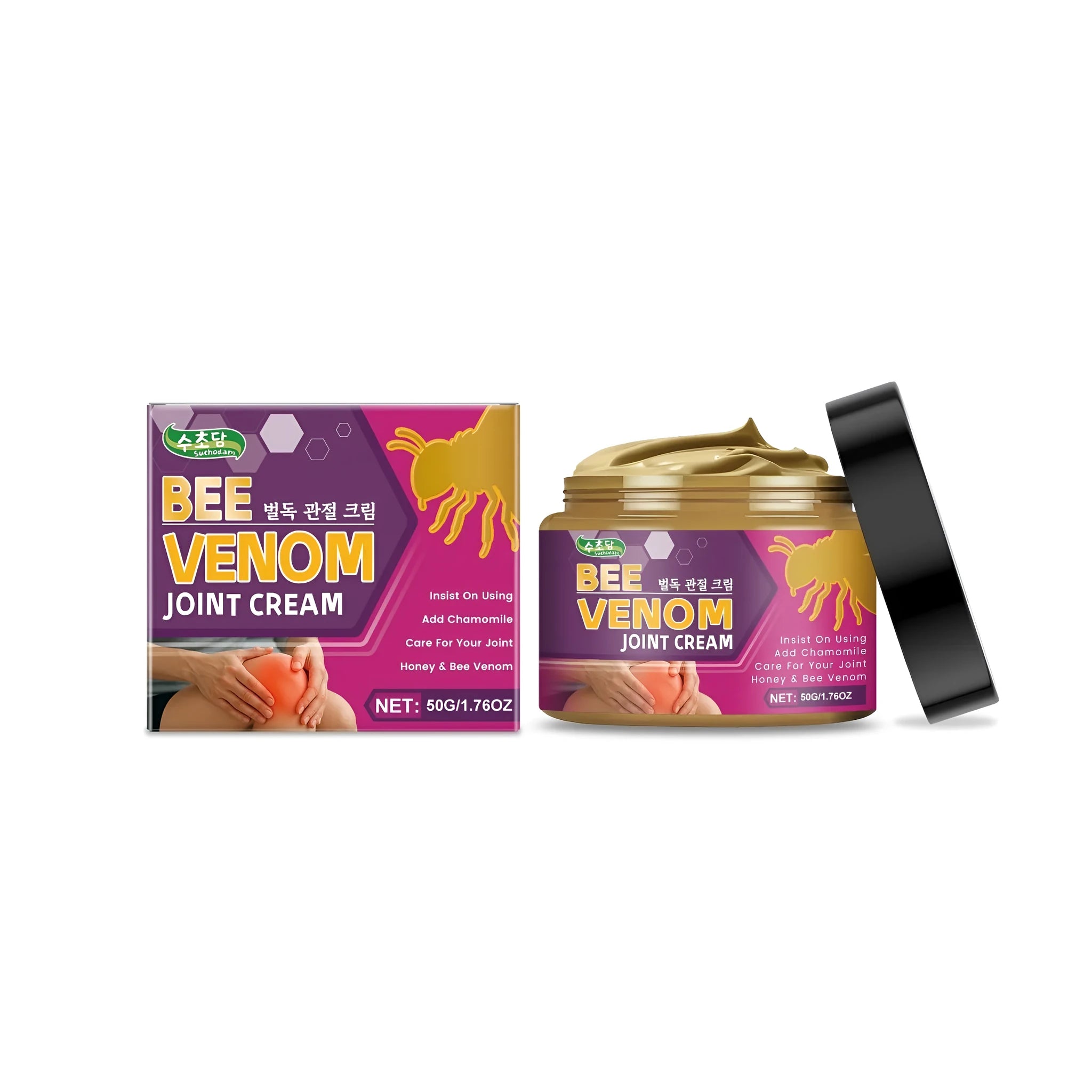 50g tube of joint cream with natural ingredients for arthritis and joint pain relief.