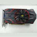 Black Nvidia GTX1050 2GB PCI-E desktop graphics card with HDMI, DVI and VGA outputs