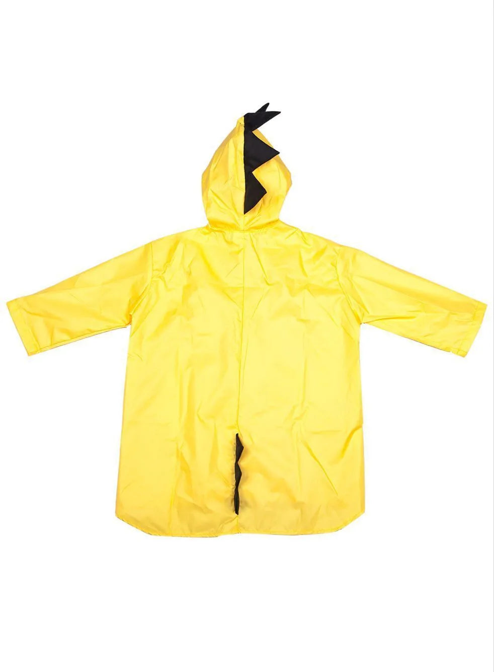 Kids dinosaur raincoat red yellow hooded trench coat waterproof sizes S to 3XL