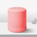 A11 compact wireless Bluetooth subwoofer speaker in black colour showing small 62mm dimensions