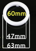White LED angel eye ring daytime running light 100mm size car accessory