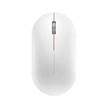 Grey ultra-thin Bluetooth wireless mouse for laptop with 2.4GHz and 1000 DPI