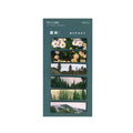 Pack of 90 night sky star index design pet marker post-it notes in six colours: dusk, forest, moon, ocean, petard, sky.
