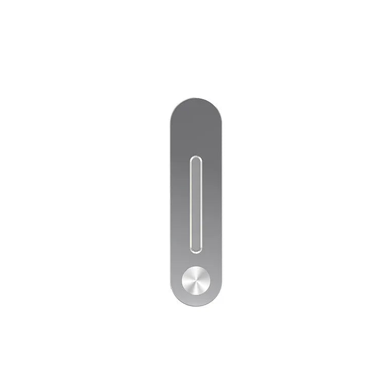 Silver cooling folding computer stand made of aluminium alloy and silicone pads for laptops under 16 inches