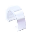 Pack of ten aluminium alloy C-shaped buckles in assorted colours including black, blue, gold, green, pink, purple, red, and silver.