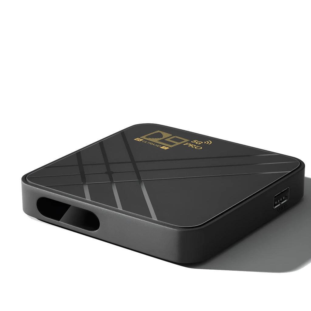 Android set-top box 4K TV box with dual-band WiFi and remote