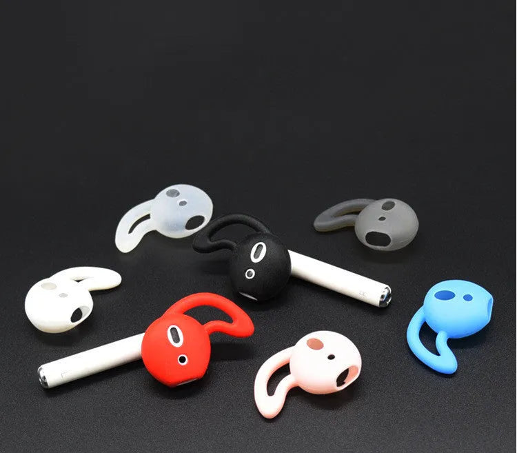 Single silicone ear cap for Apple AirPods wireless earphones in selected colour