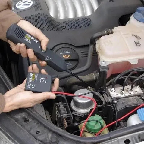 Black car short circuit detector 9V automotive fault diagnostic instrument with transmitter and tracker