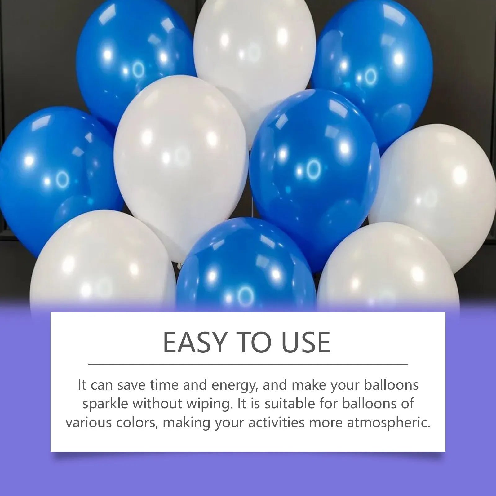 100ml balloon surface texture spray aerosol can for creating shiny finishes on event decorations