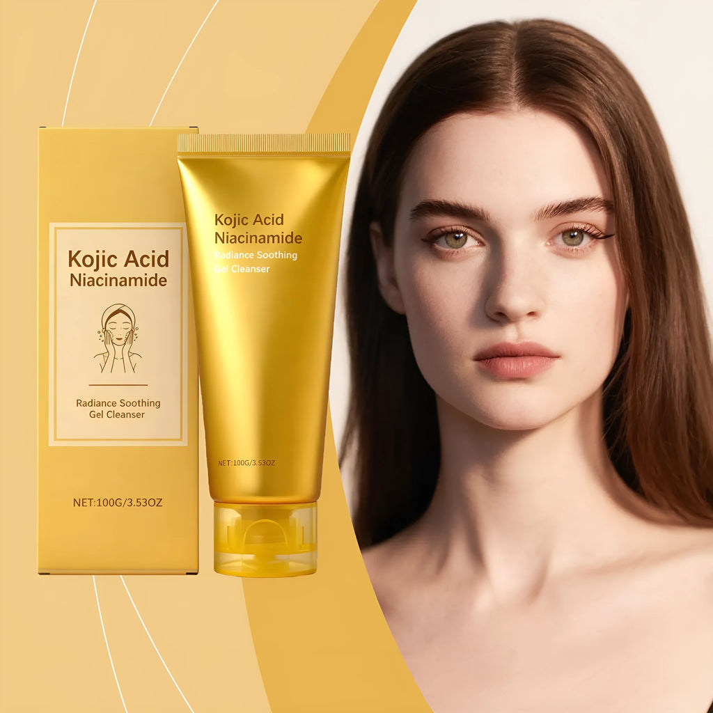 100g nourishing hydrating cleansing gel tube, 4.6 x 14.7cm packing, refreshing face wash for general use