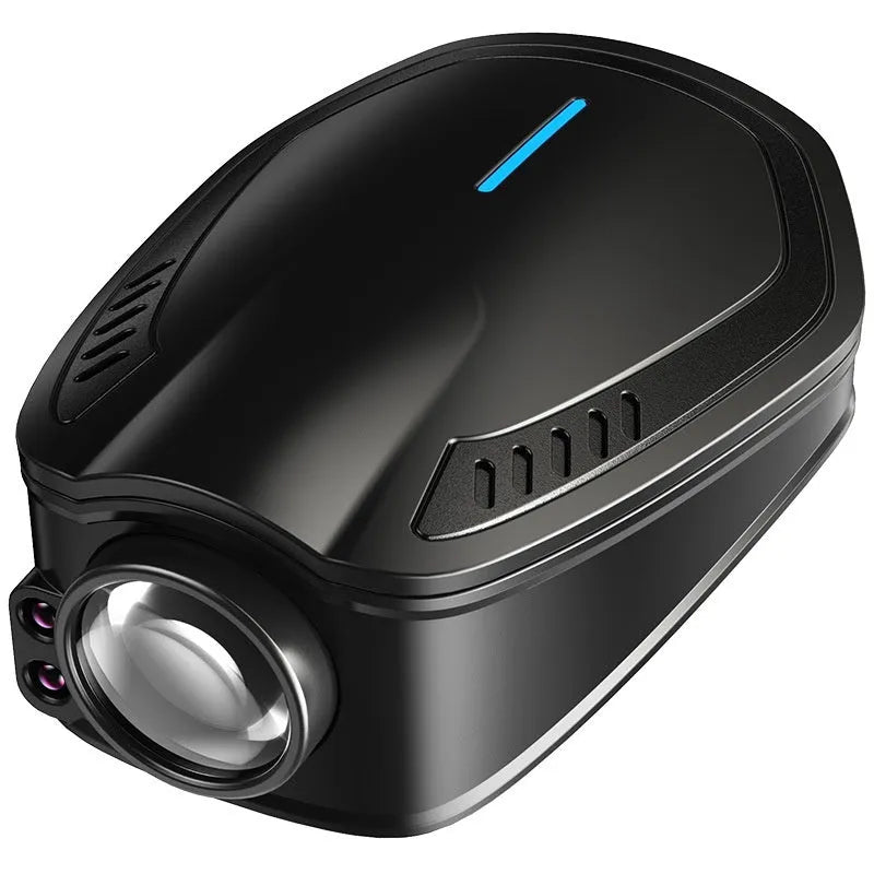 F2 Rechargeable Wireless Car Welcome Light in black with ABS housing