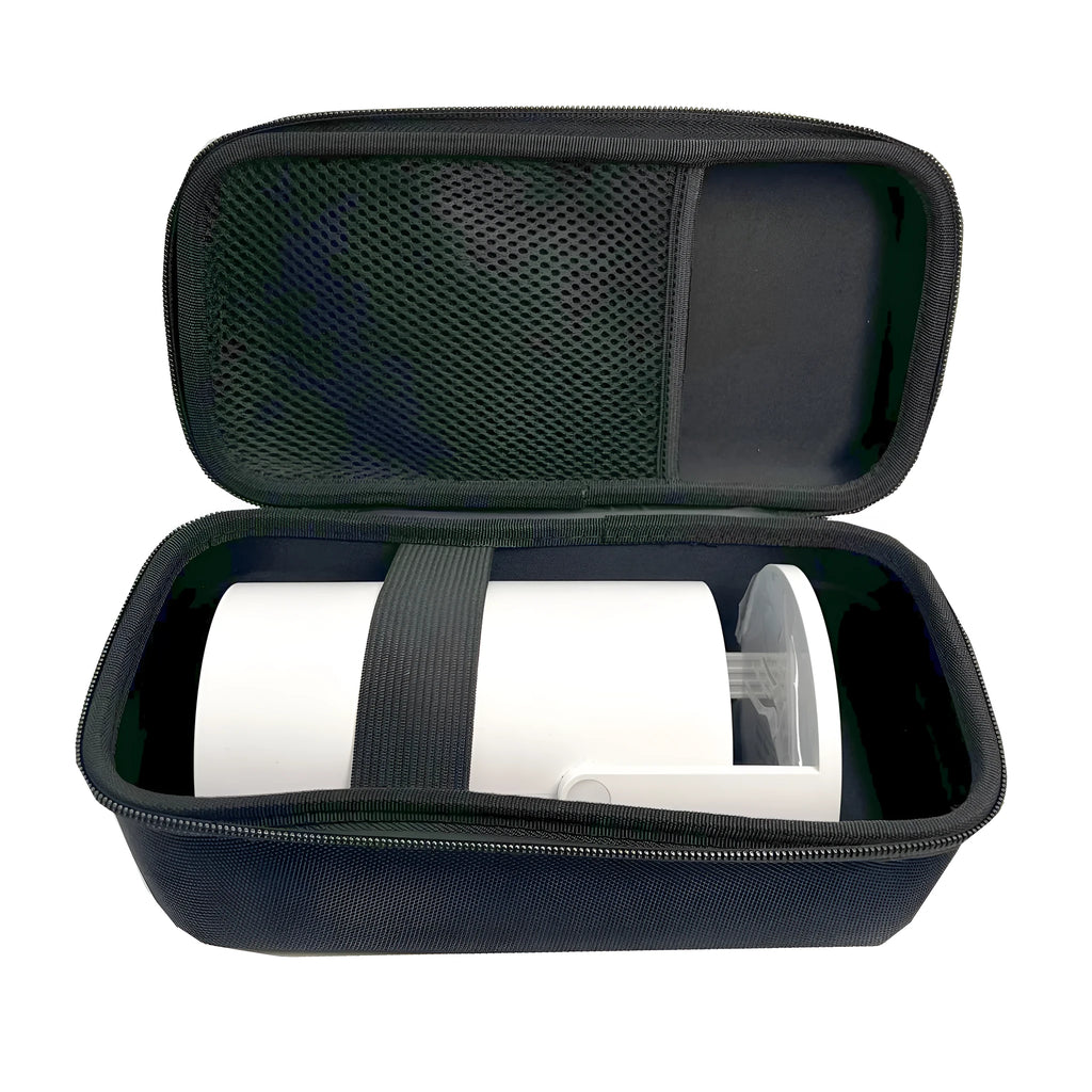 Black EVA projector storage bag for HY320 HY300 Ultra HD projector with 3kg capacity