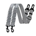 Nylon pet seat belt dog hand holding rope 85 cm in black, orange, pink, red, purple, dark blue, light blue, gray, rose red