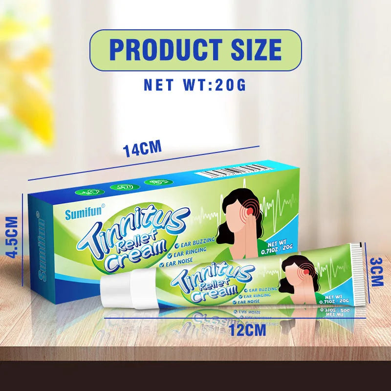 20g tube of Ear Kang Cream external ointment for ear pain and tinnitus relief