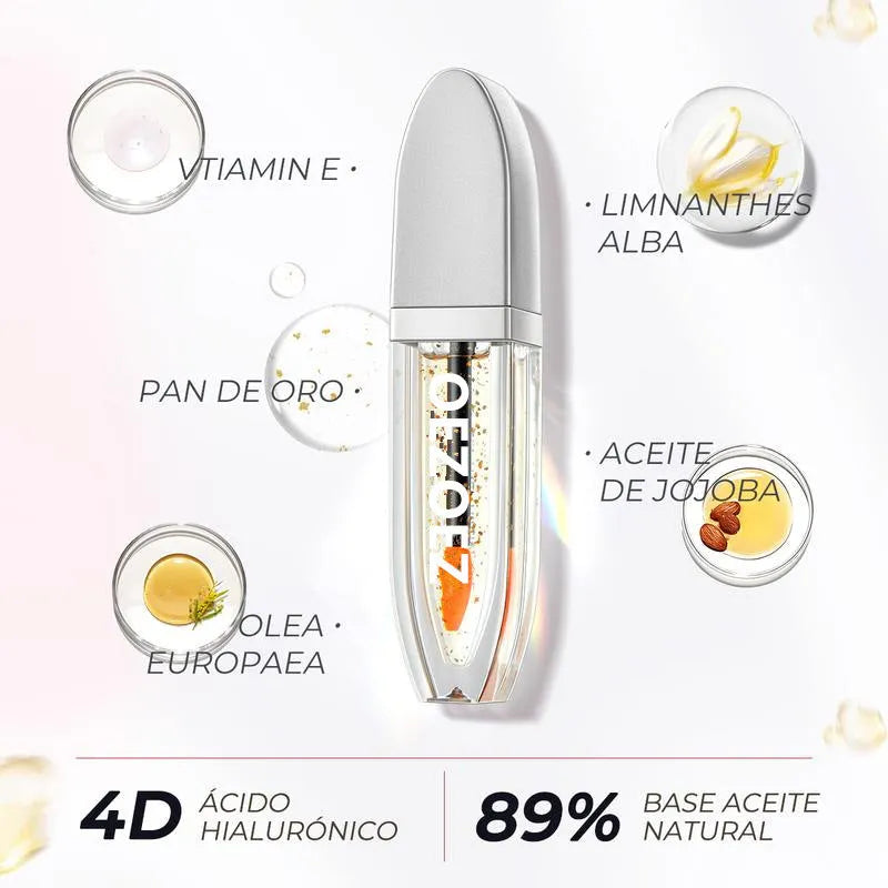 Colour changing lip gloss 3.3g in Z0032-003 and Z0032-004 shades with moisturising lip oil formula