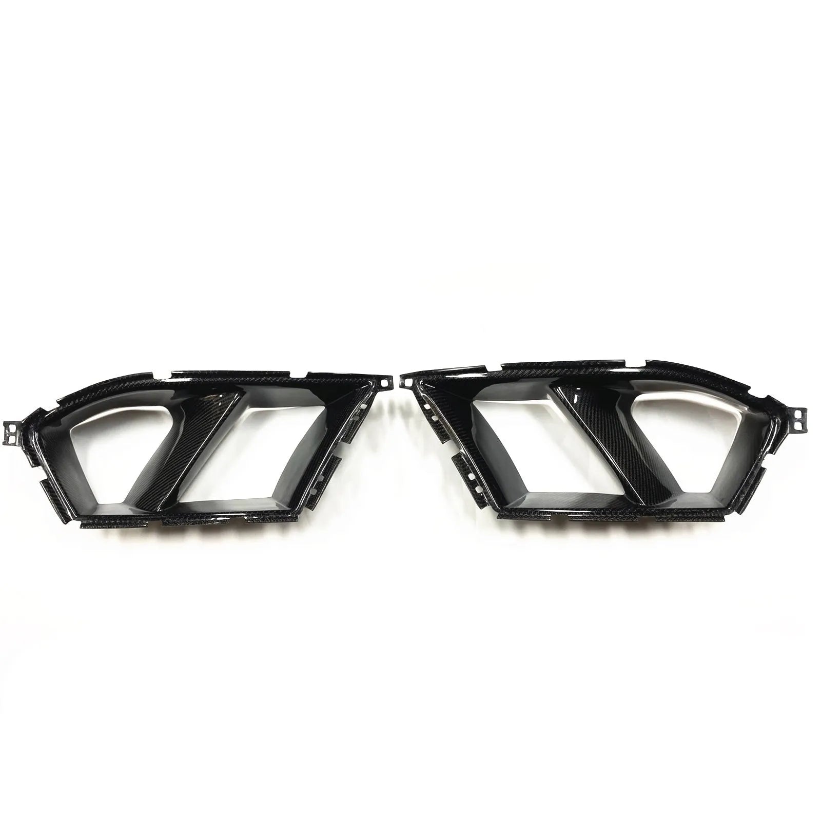 Dry carbon fibre front bumper grille with 3K weave for BMW M3 M4 G80 G82 models