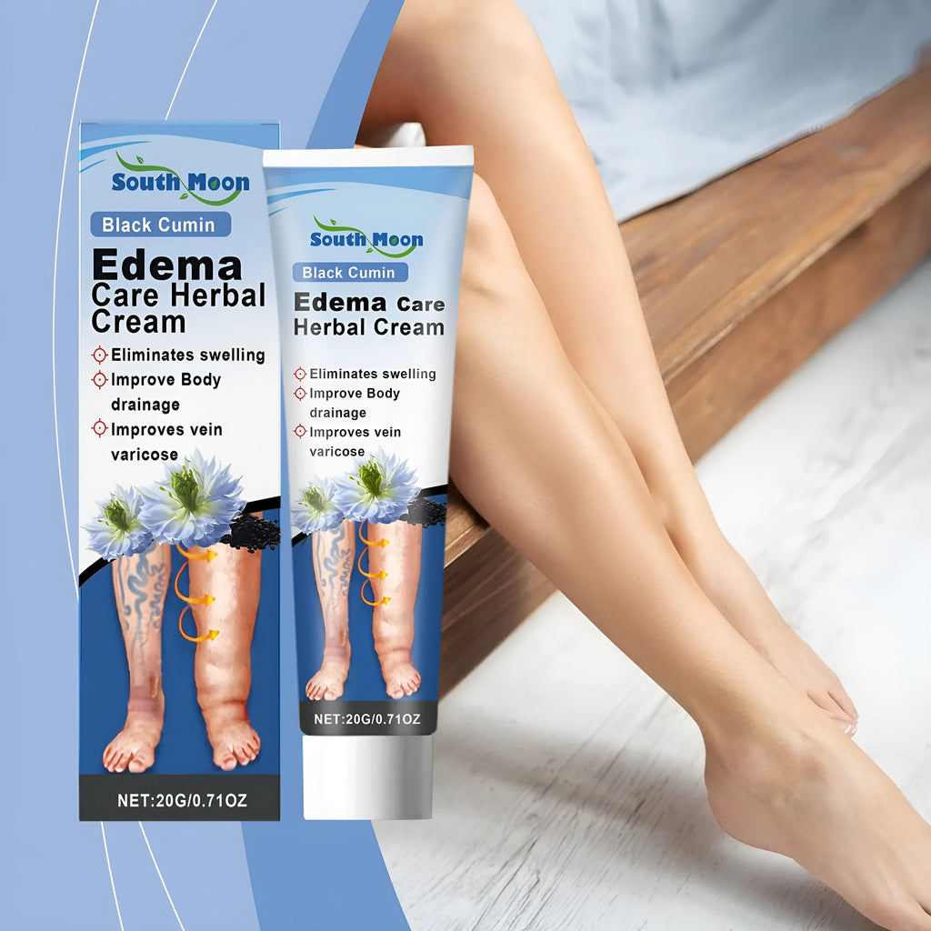 20g tube of herbal leg care cream with black grass seeds and horse chestnut.