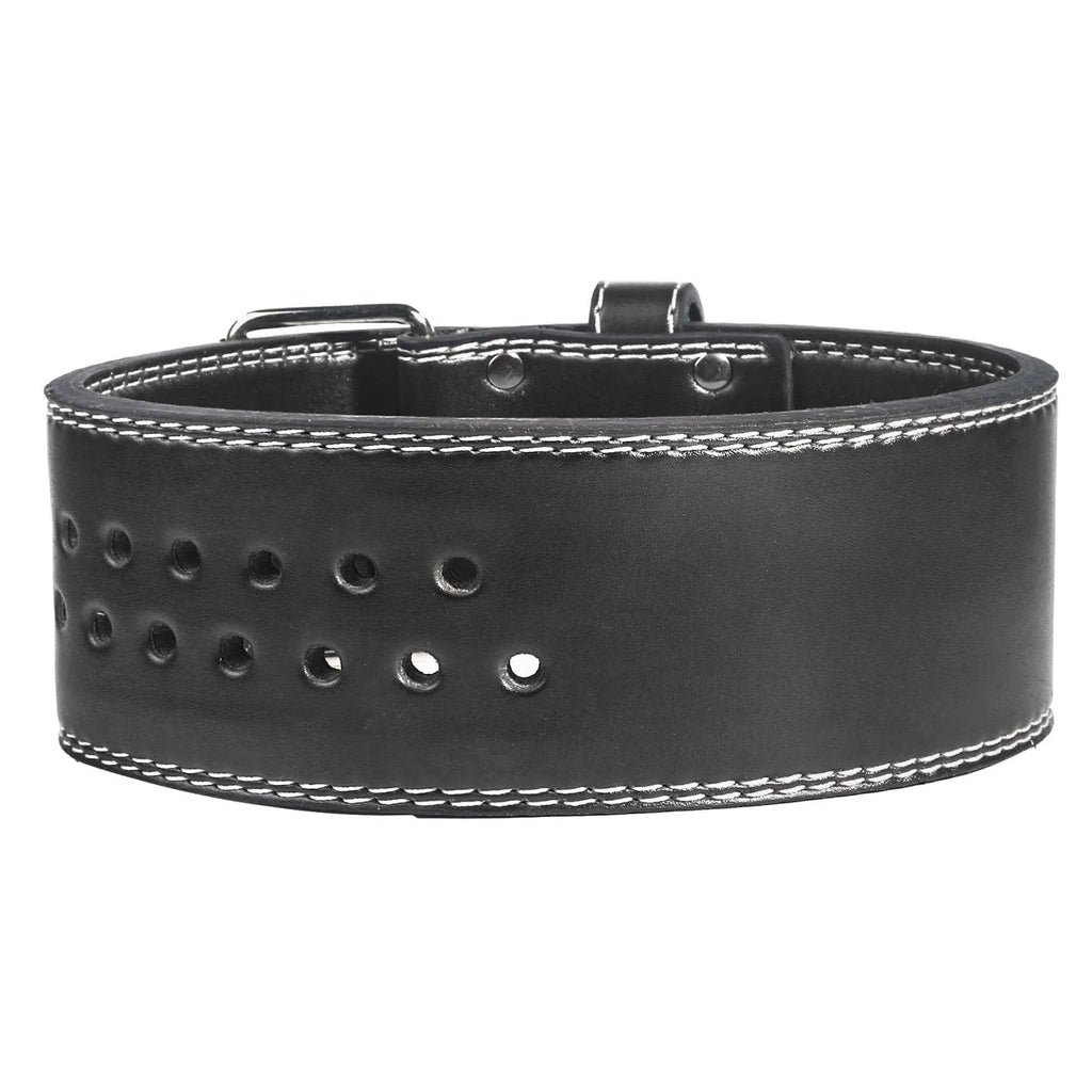 PU weightlifting belt in black for squats and deadlifts waist support gym equipment